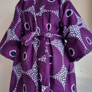 Ankara Kimono Dress